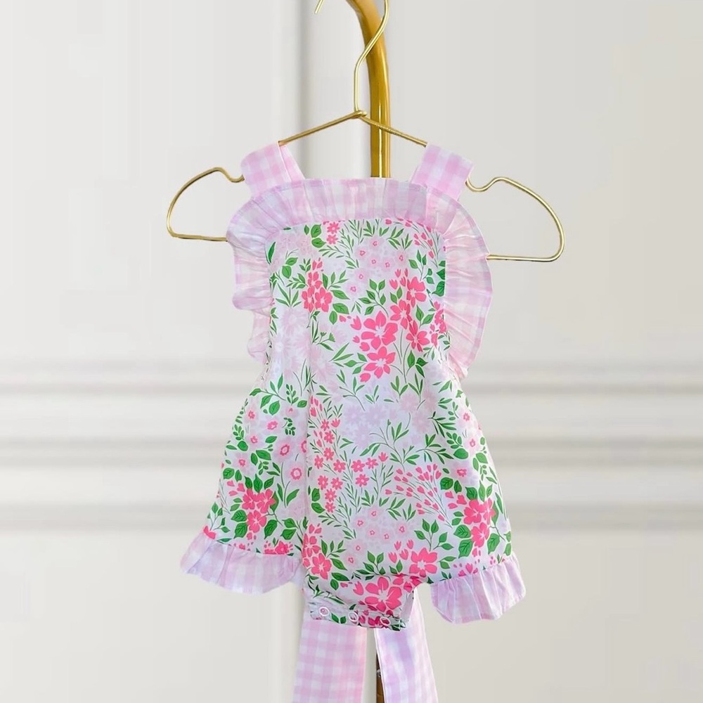 Lovely Mila Darling Floral Sunsuit 3T